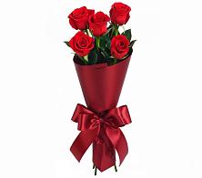 Букет 5 Красных роз Эдлесс Лав в Яйве