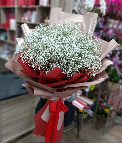 Букет цветов из: Гипсофила в Яйве