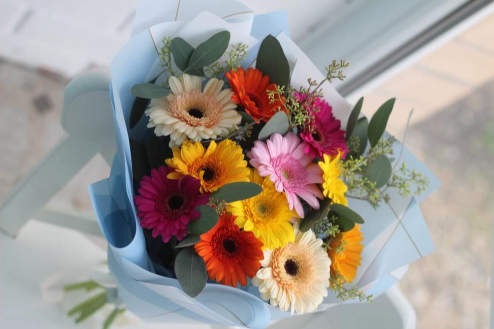 Букет цветов из: Герберы в Яйве