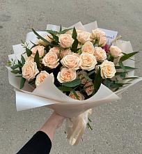 Букет Кремовые розы Латте #REPLACE_PRED# Яйве