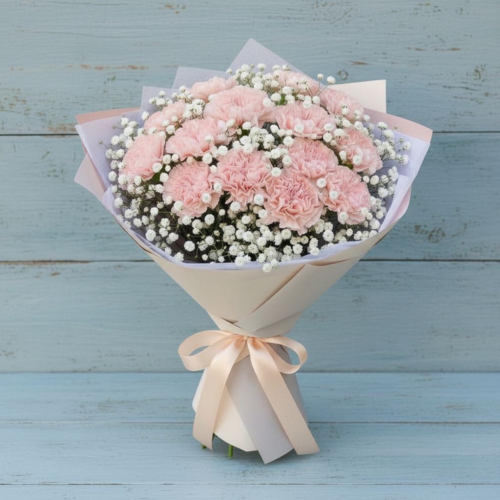 Букет цветов из: Гвоздики в Яйве