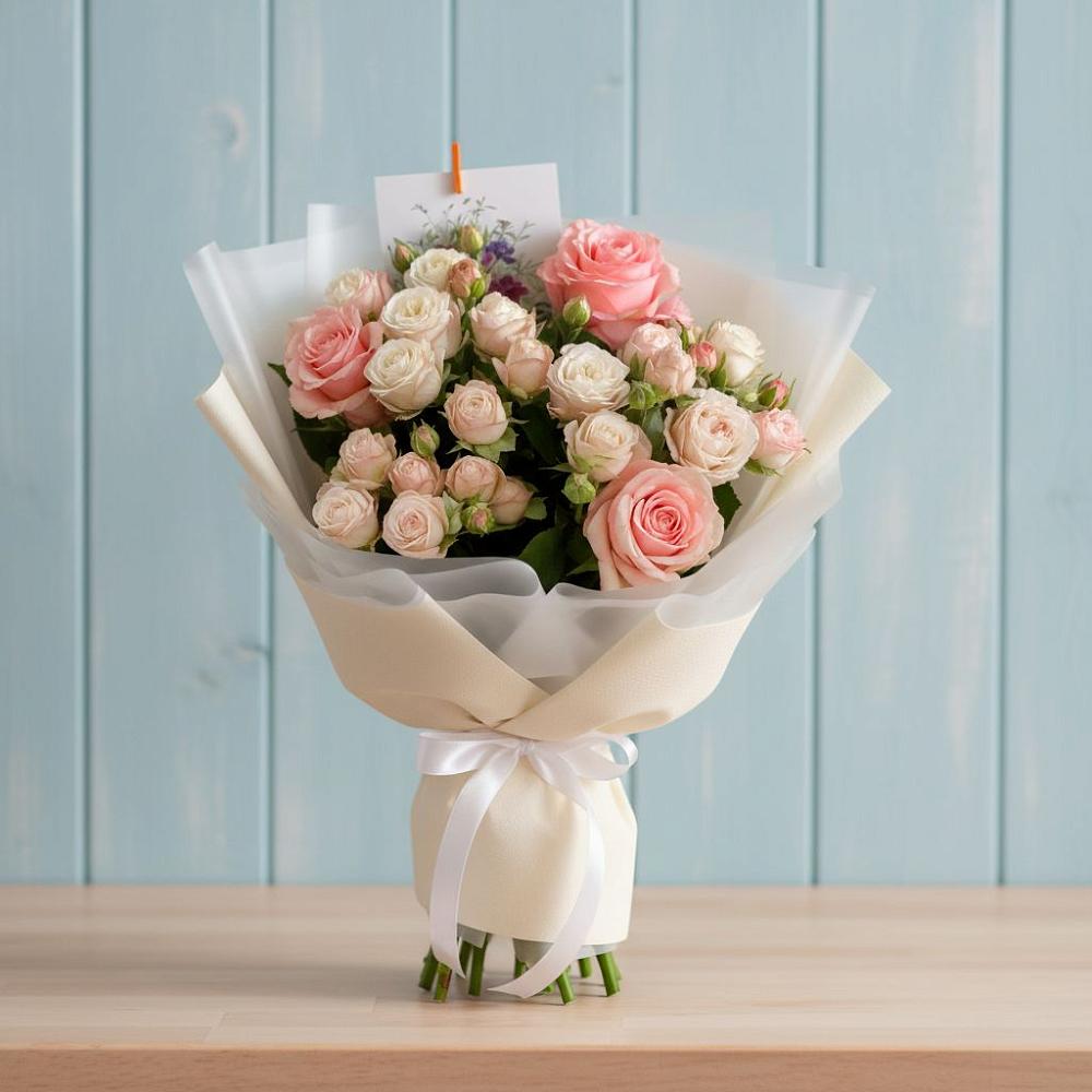 Букет цветов из: Розы в Яйве