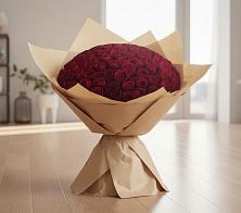 Букет 101 Красная роза #REPLACE_PRED# Яйве