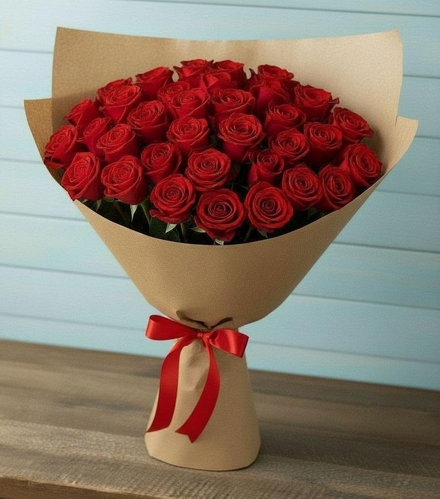 Букет Красные розы Милано в Яйве