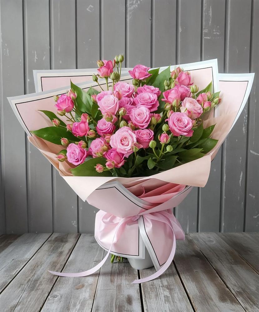 Букет Розовый кустик в Яйве