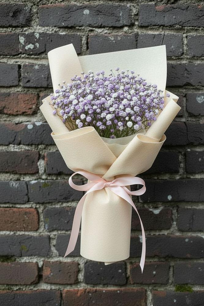 Букет цветов из: Гипсофила в Яйве