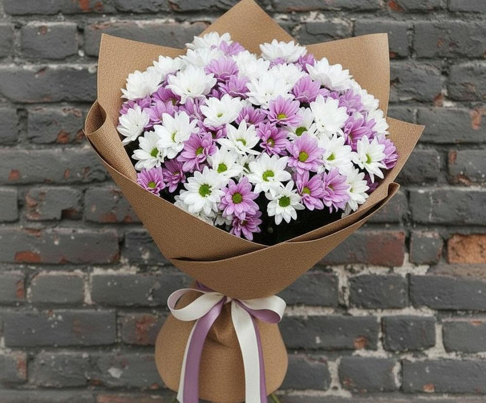 Букет цветов из: Хризантемы в Яйве