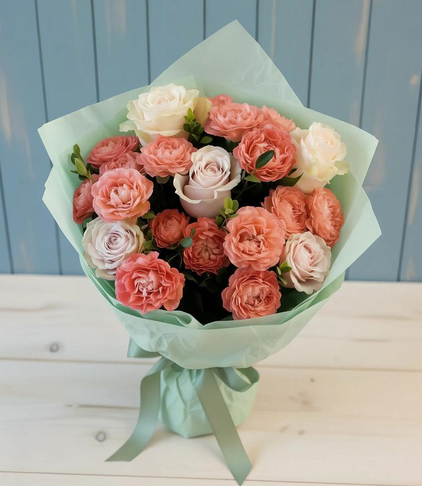 Букет цветов из: Розы в Яйве