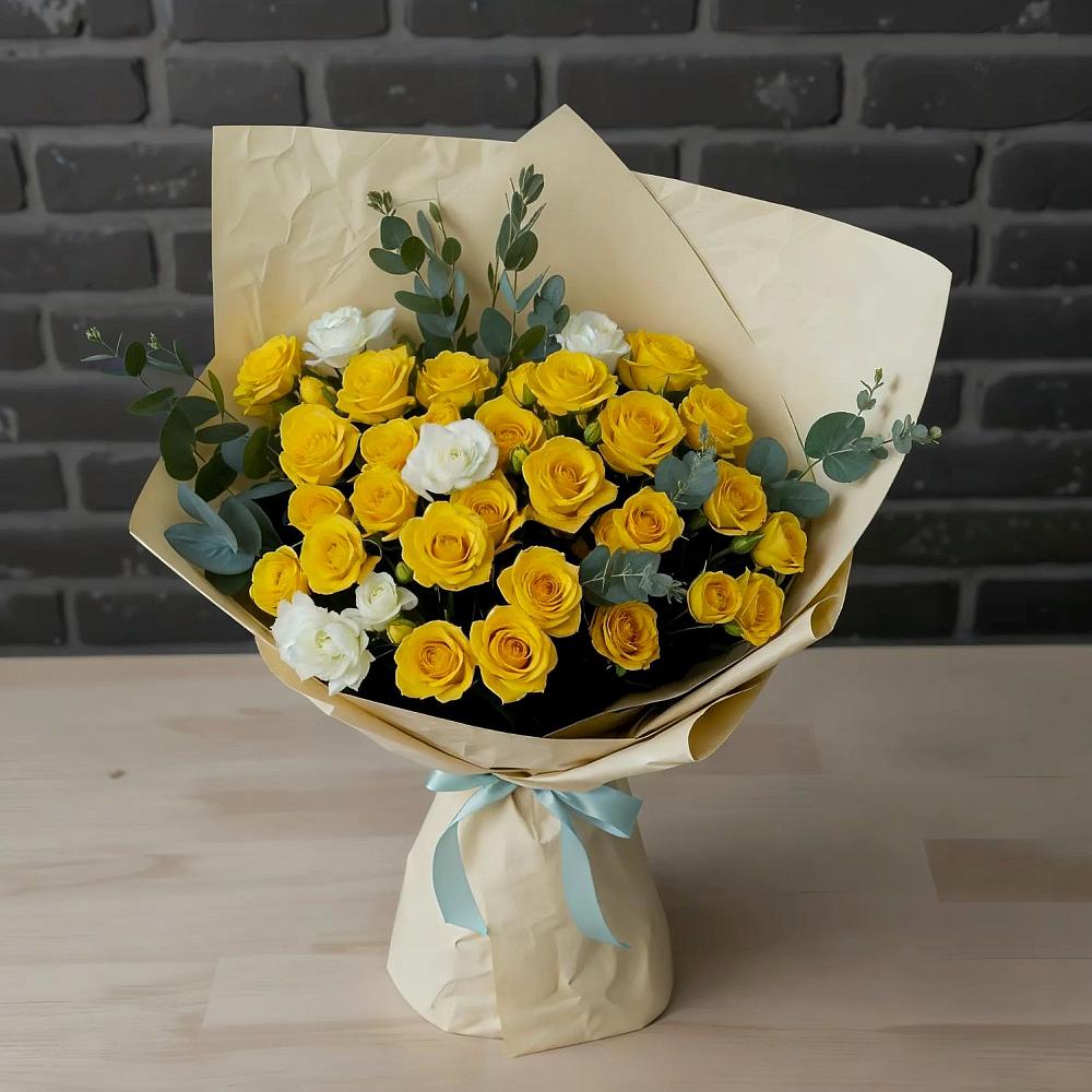 Букет цветов из: Розы в Яйве