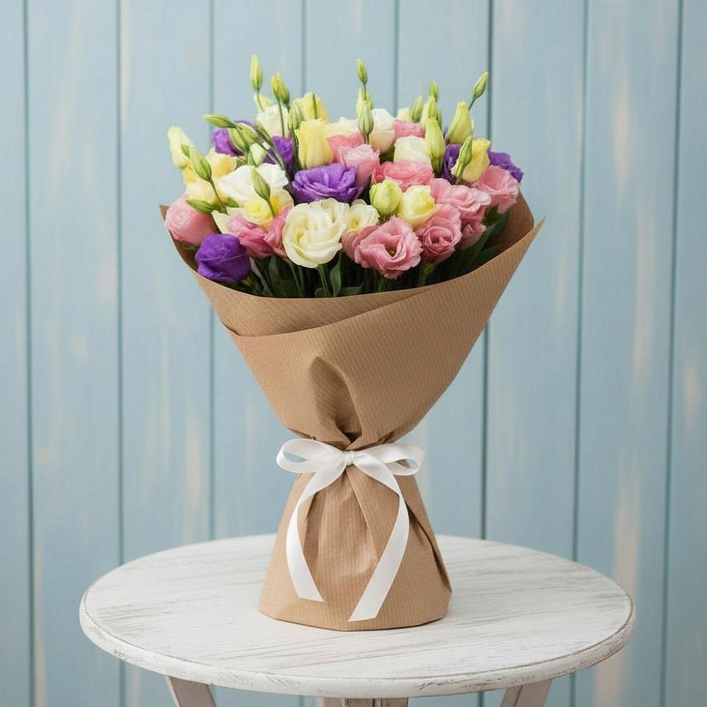 Букет цветов из: Лизиантусы в Яйве