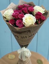 Букет цветов из:  Розы #REPLACE_PRED# Яйве