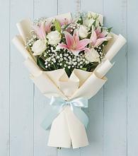 Букет цветов из:  Лилии в Яйве