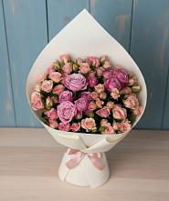 Букет цветов из:  Розы #REPLACE_PRED# Яйве